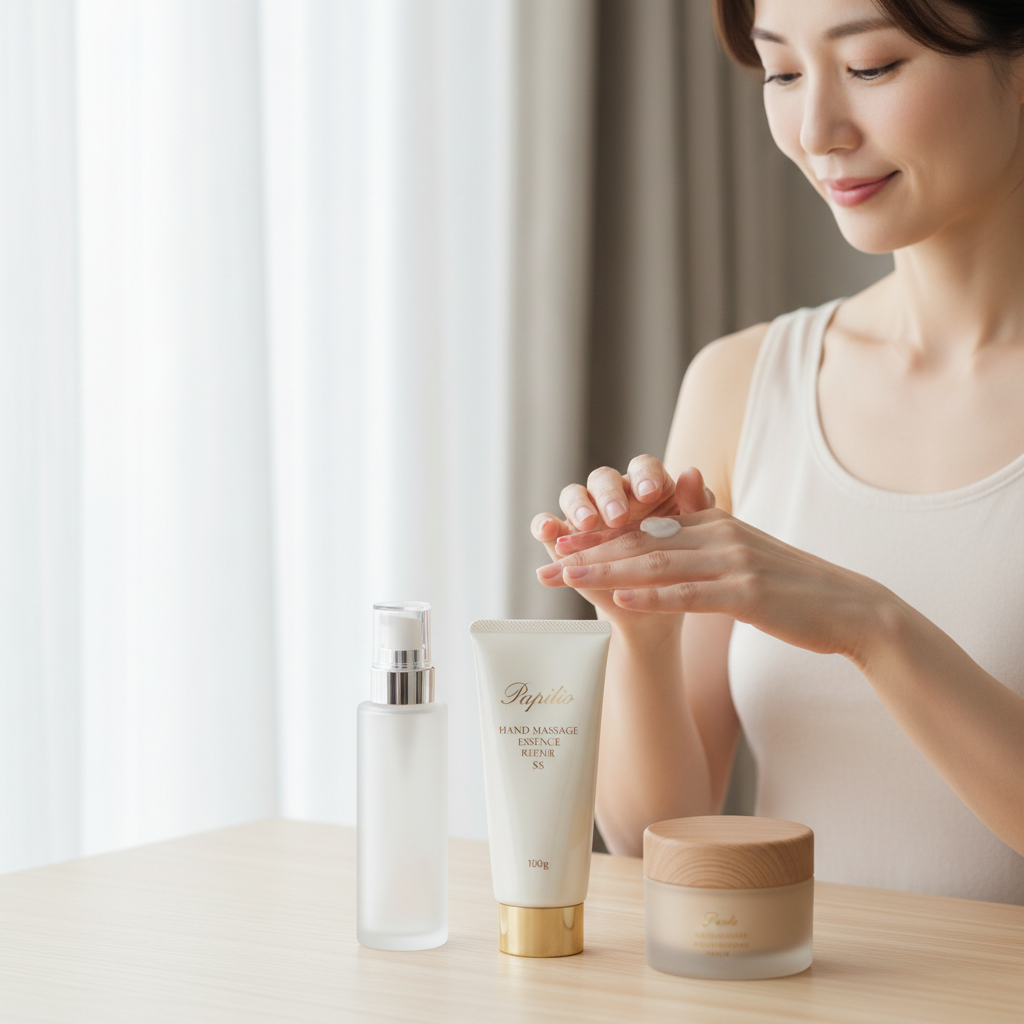 パピリオ ハンドマッサージエッセンスリペアSS 100gと他商品を比較｜違いを分かりやすく整理