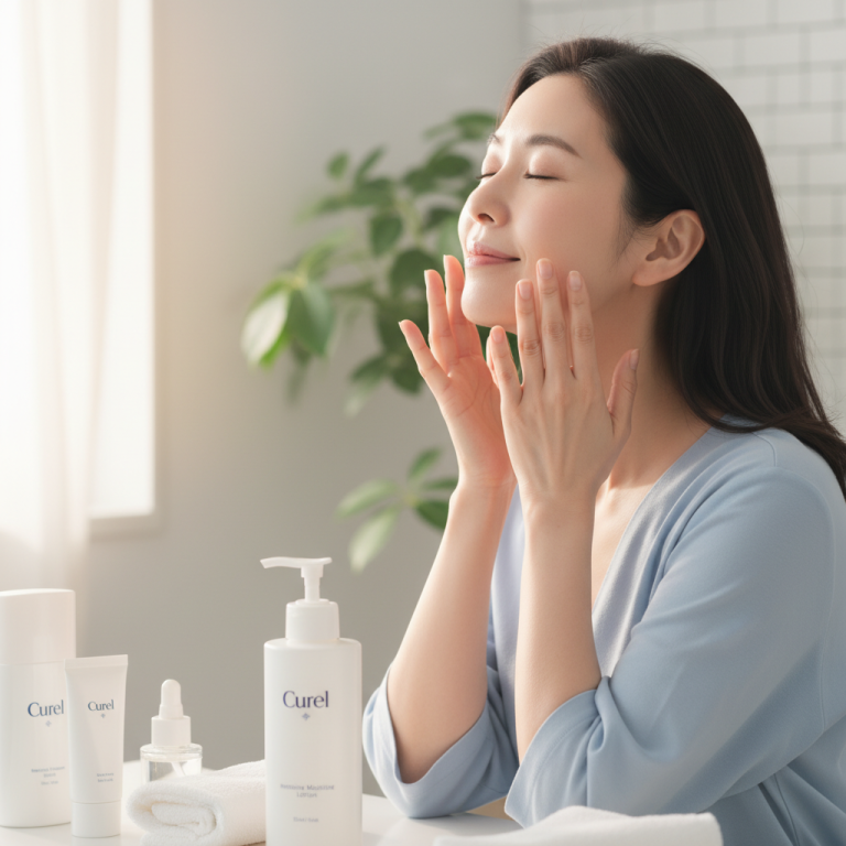 キュレル 潤浸保湿 化粧水を使うなら？毎日のケアに取り入れるイメージ