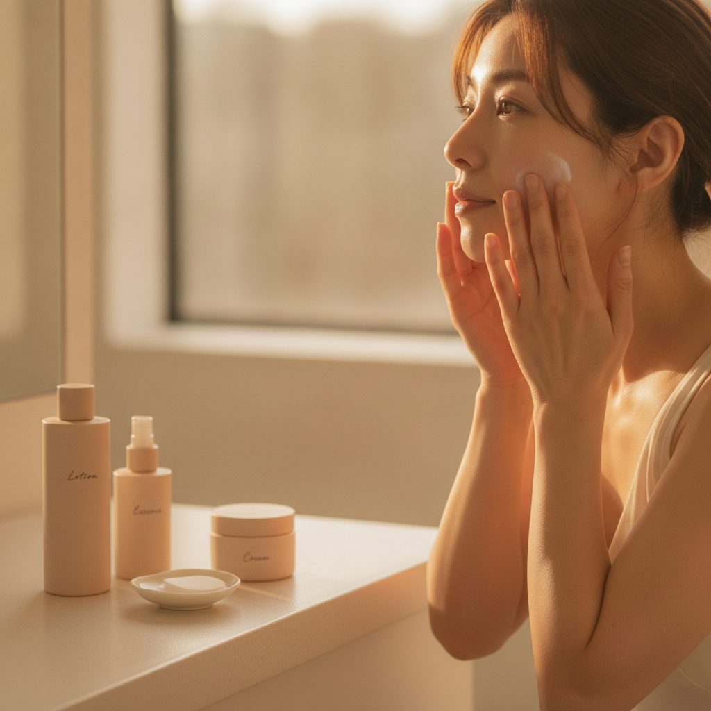 夕方になると肌がつっぱる40代へ｜保湿ケアを見直す小さなポイント